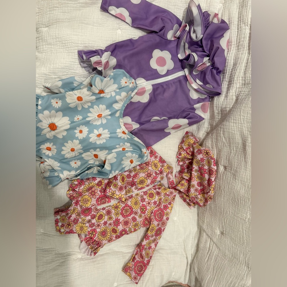 3 sets of bathing suits